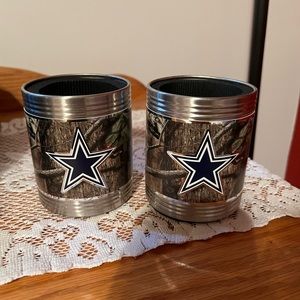 Dallas Cowboy can coozies